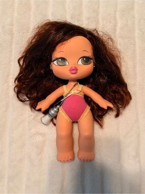 Vintage Y2K Rare 2006 Bratz Big Babyz Katia Doll 13” Green Eyes Auburn Hair